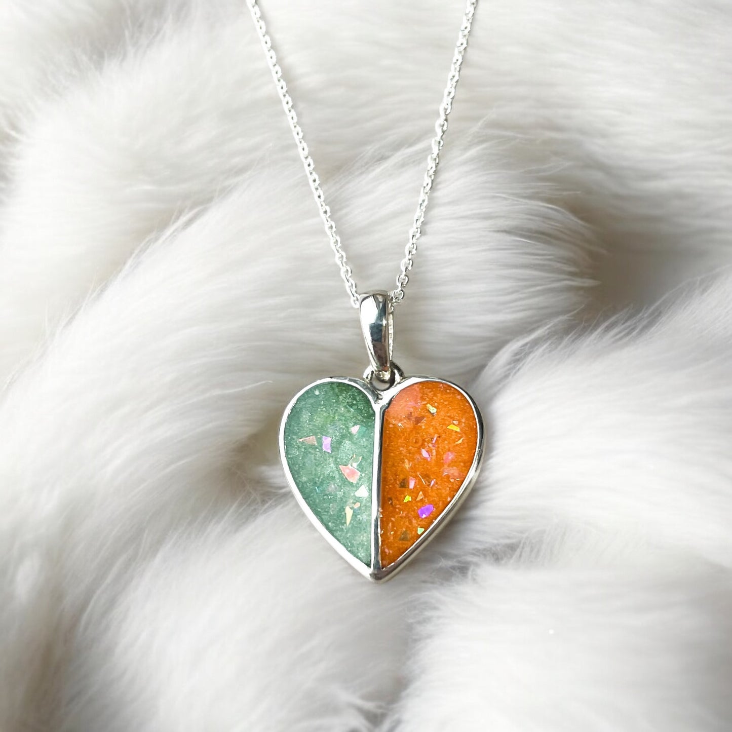 Split Heart Pendant