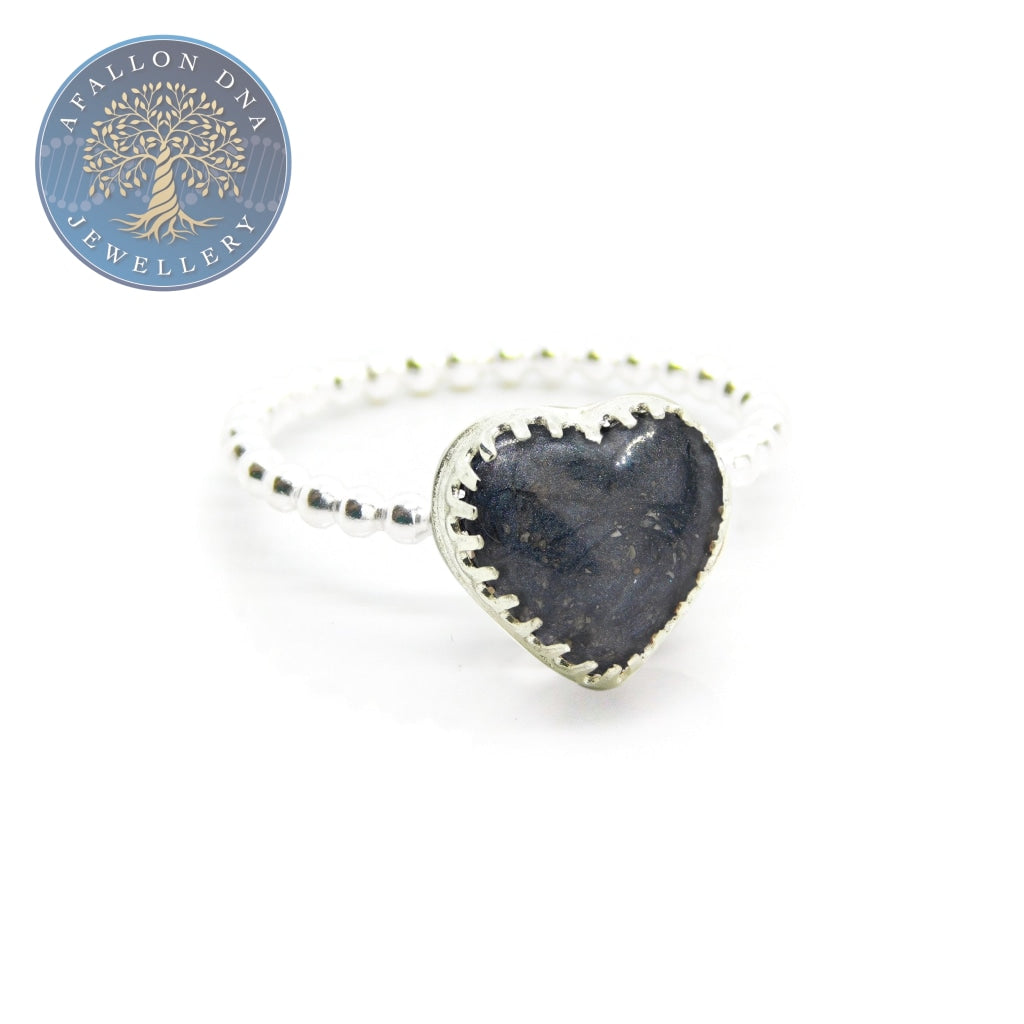 Bubbleband Heart Ring