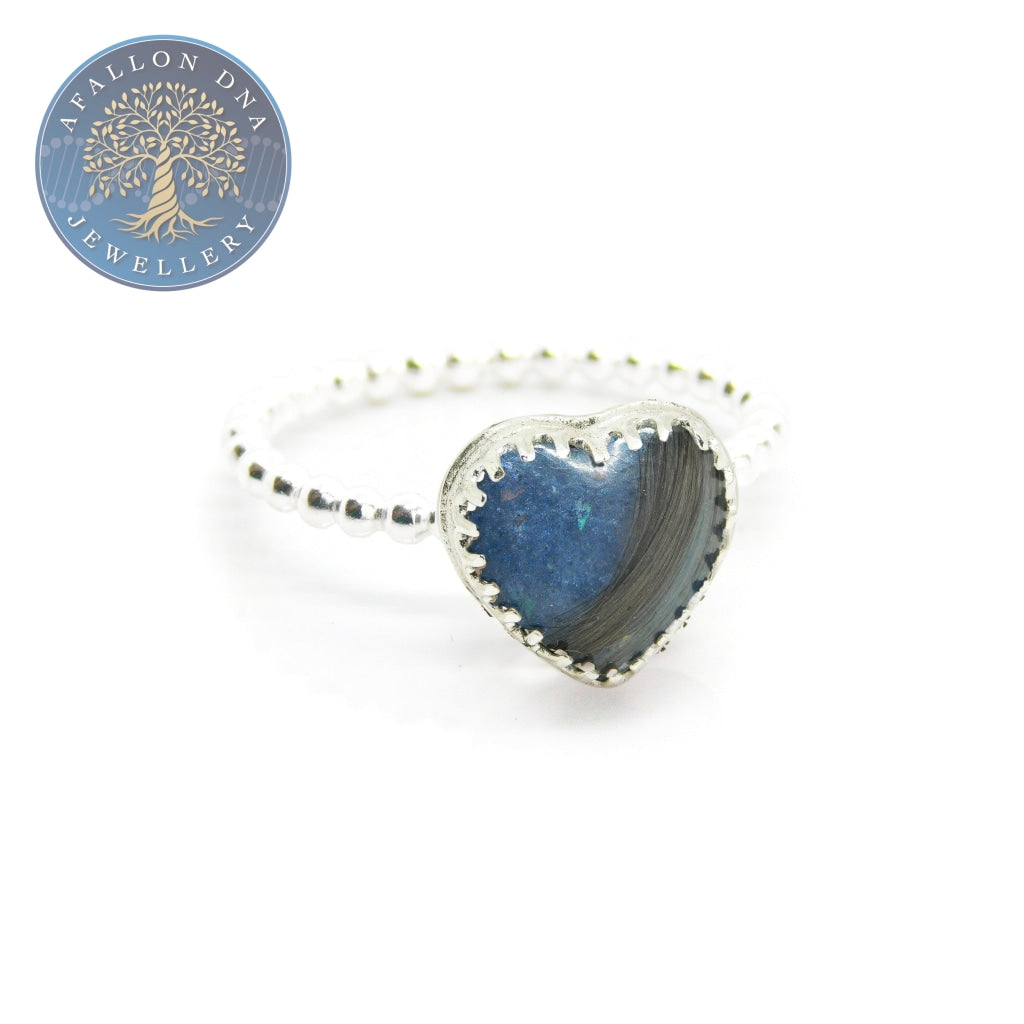 Bubbleband Heart Ring